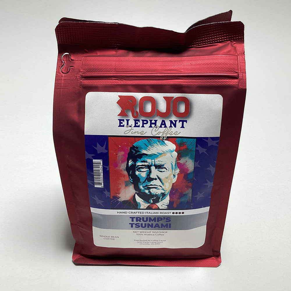 Trump's Tsunami – Rojo Elephant Fine Coffee